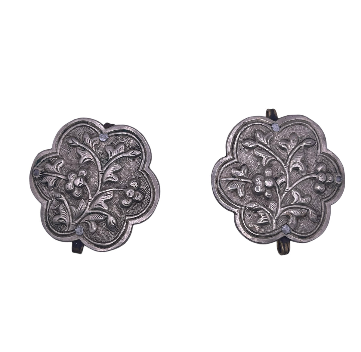 Antique Tibetan belt fasteners