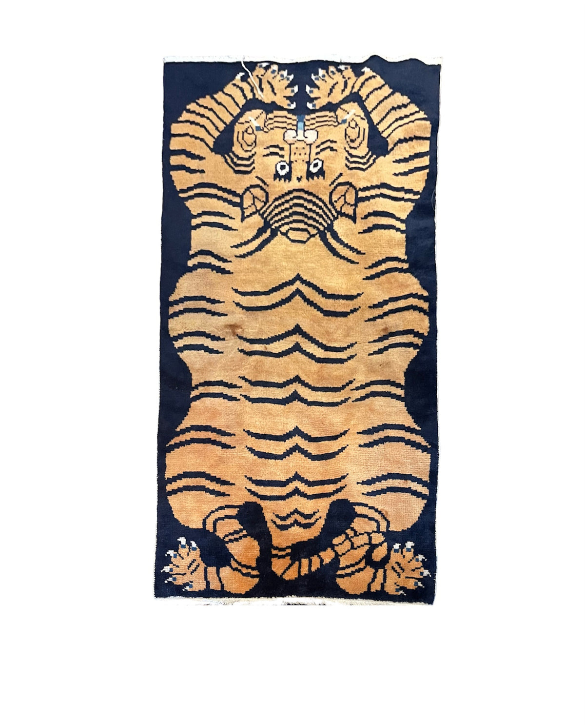 Vintage Tibetan Tiger rug