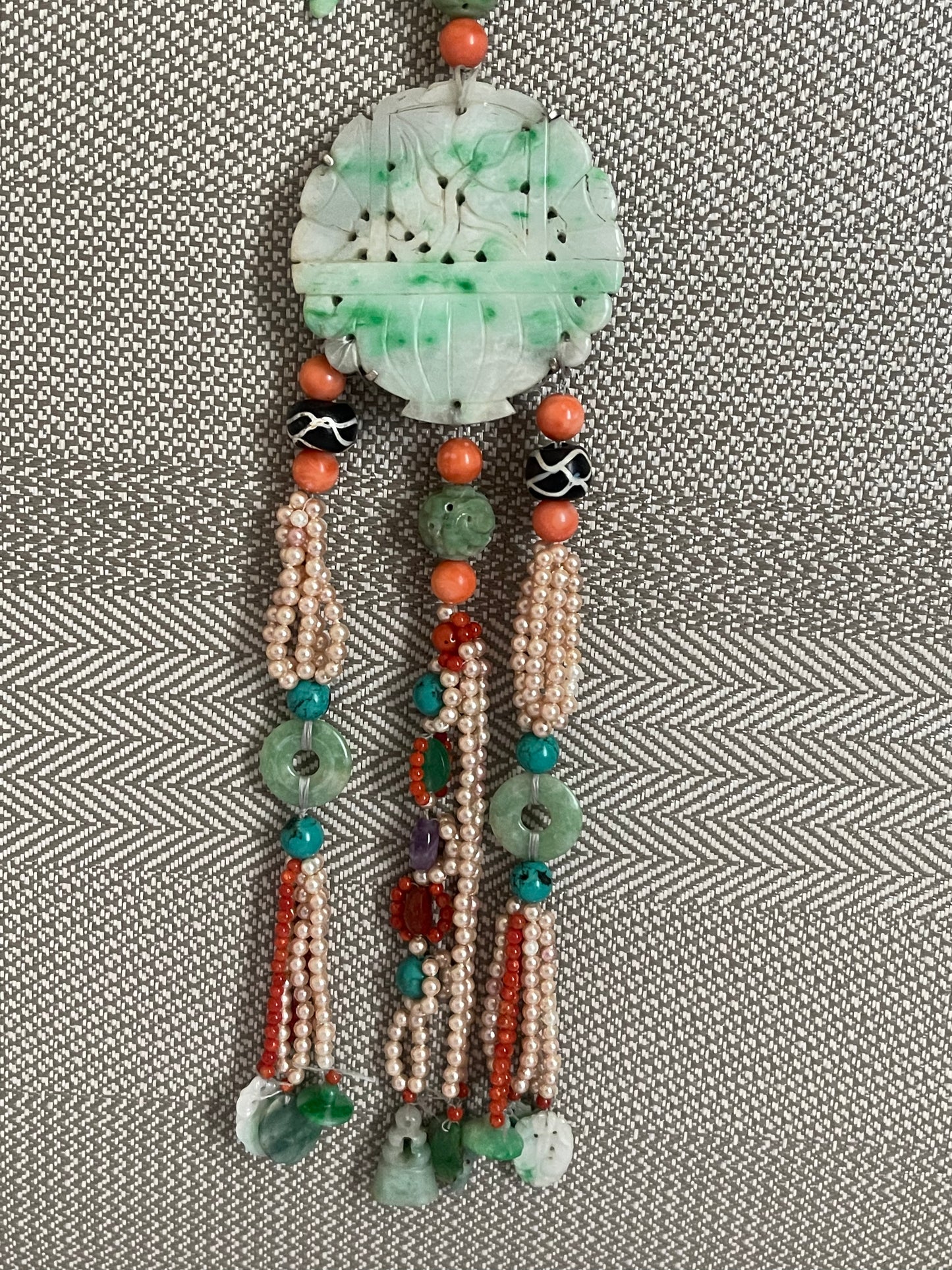 A TRADITIONAL TIBETAN CHAB-CHAB JEWELRY