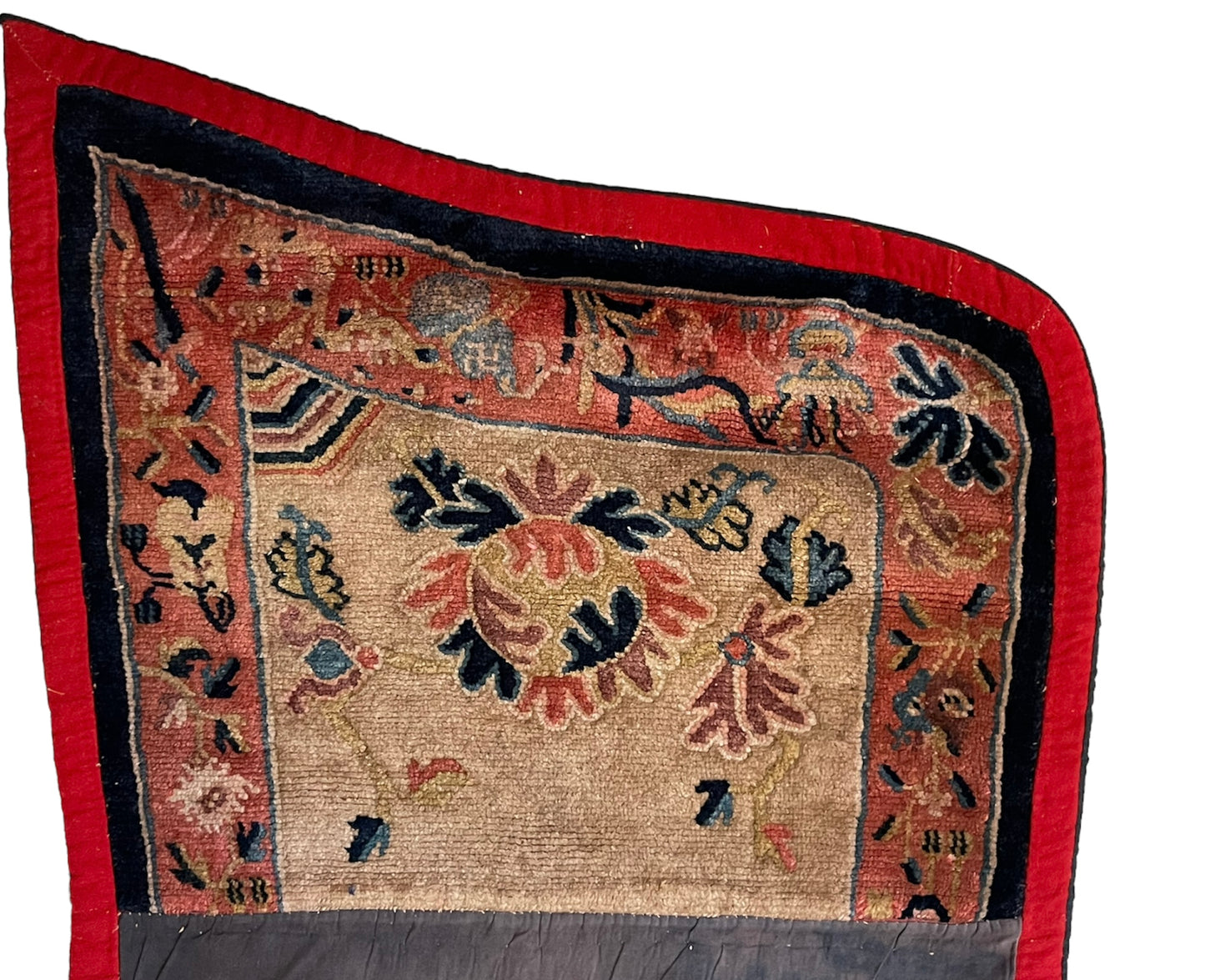 An antique Tibetan meditation rug
