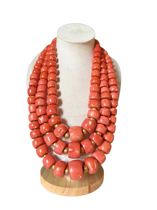 Our latest coral jewelry pieces.