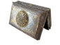 Antique silver and gilded silver Bhutanese betel nut box