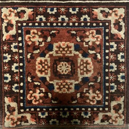 A Tibetan monastery meditation rug