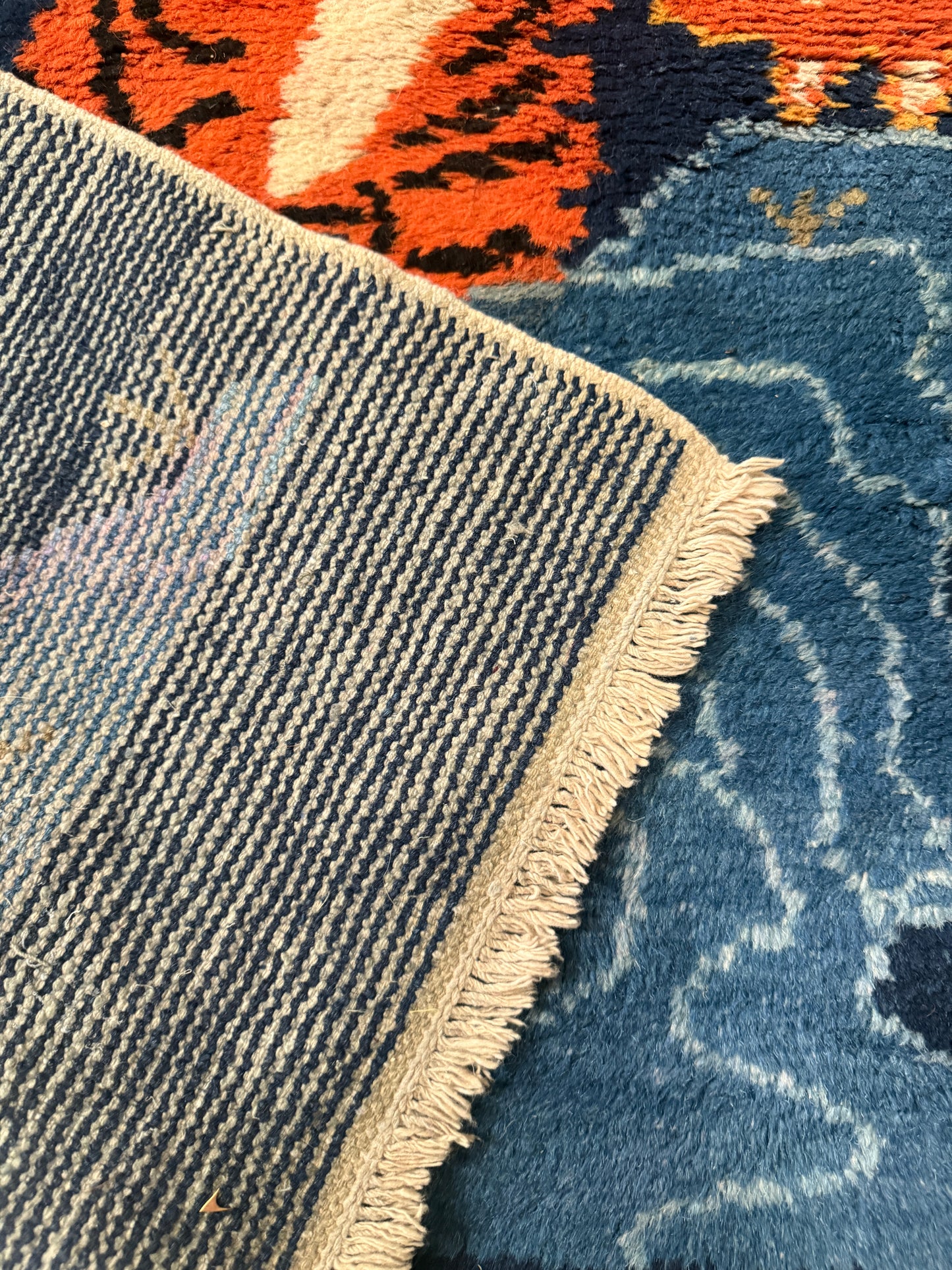 19th C./20th Century antique Tibetan khaden  rug