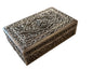 An antique Thai cigar silver box