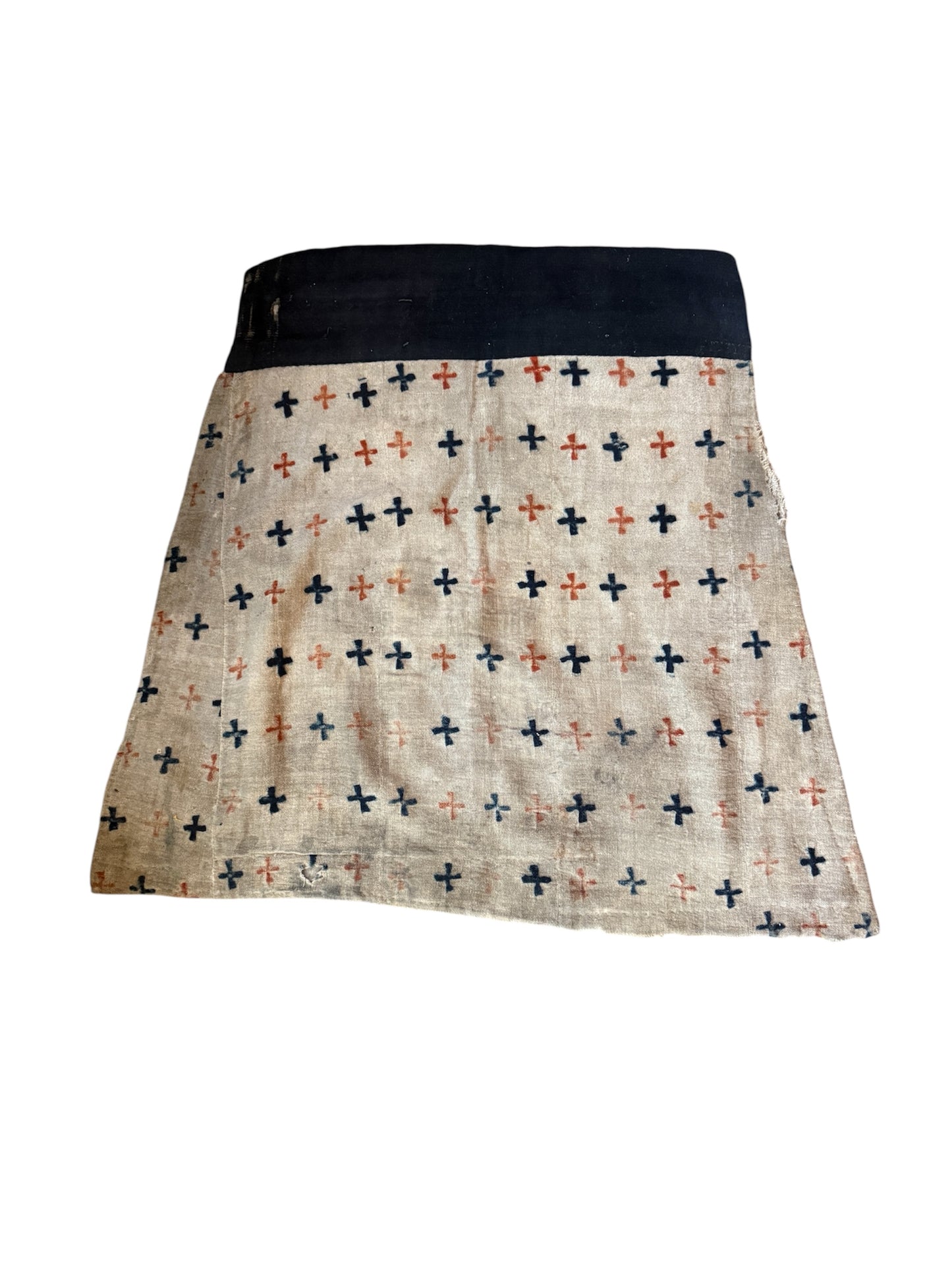 An antique Tibetan saddle blanket