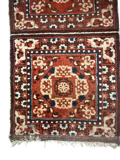 A Tibetan monastery meditation rug