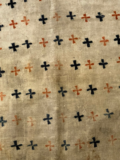 An antique Tibetan saddle blanket