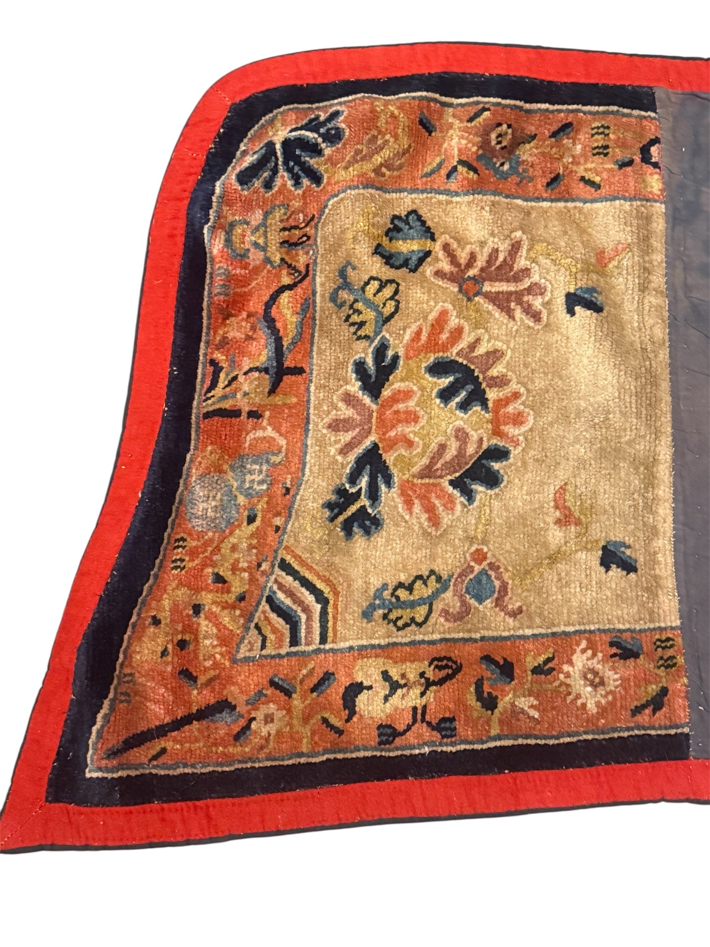 Antique Tibetan saddle blanket/rug