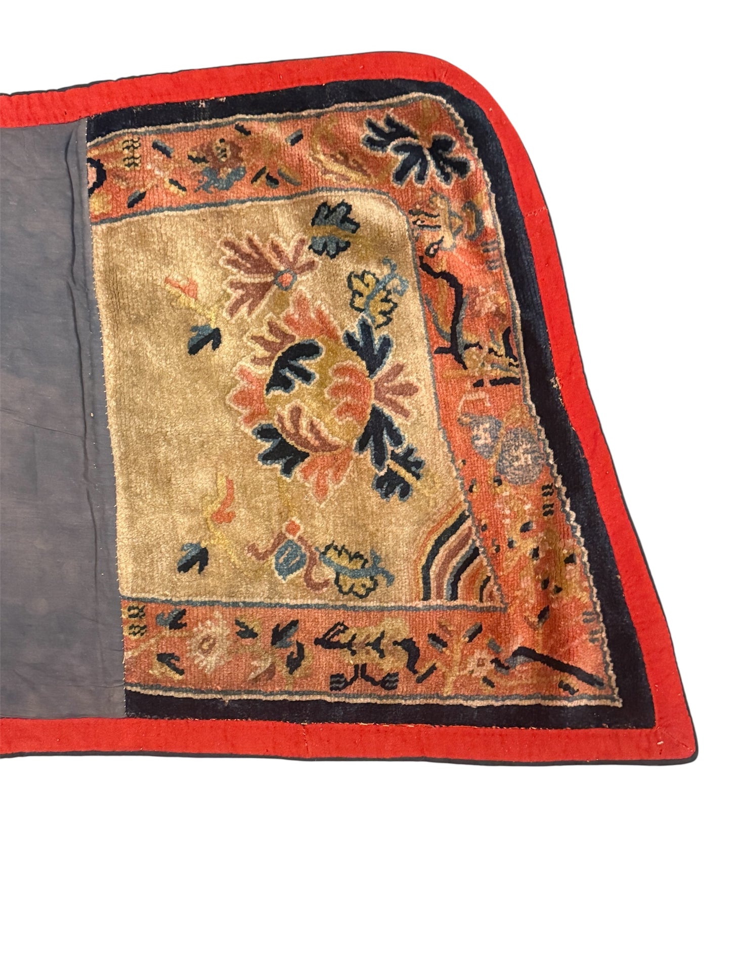 Antique Tibetan saddle blanket/rug