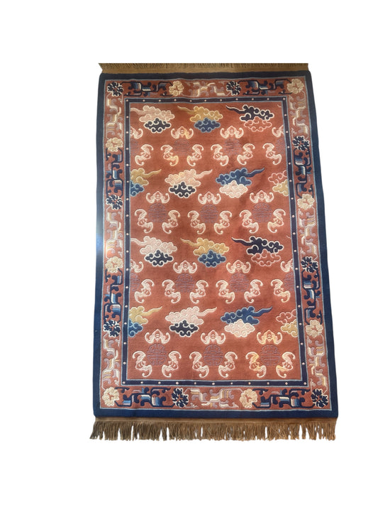 An antique ningxia rug