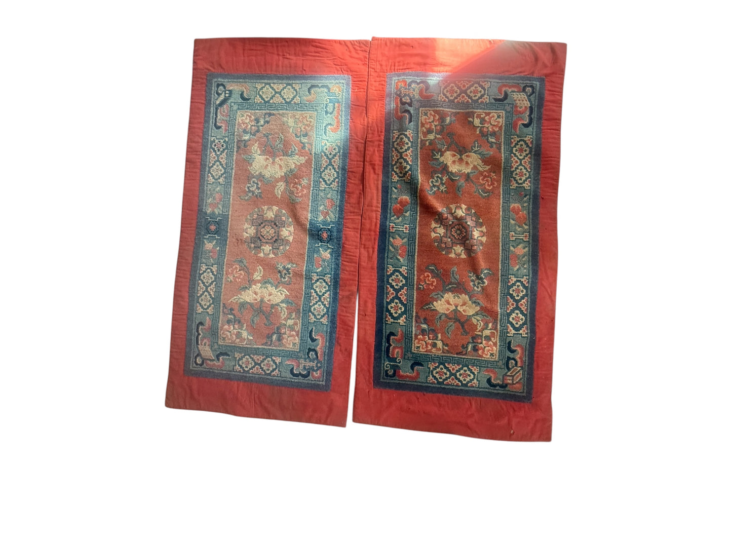 A pair ofTibetan rugs