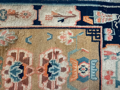 Antique Tibetan  seat rug
