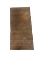 An antique Tibetan checkerboard handmade wool  rug