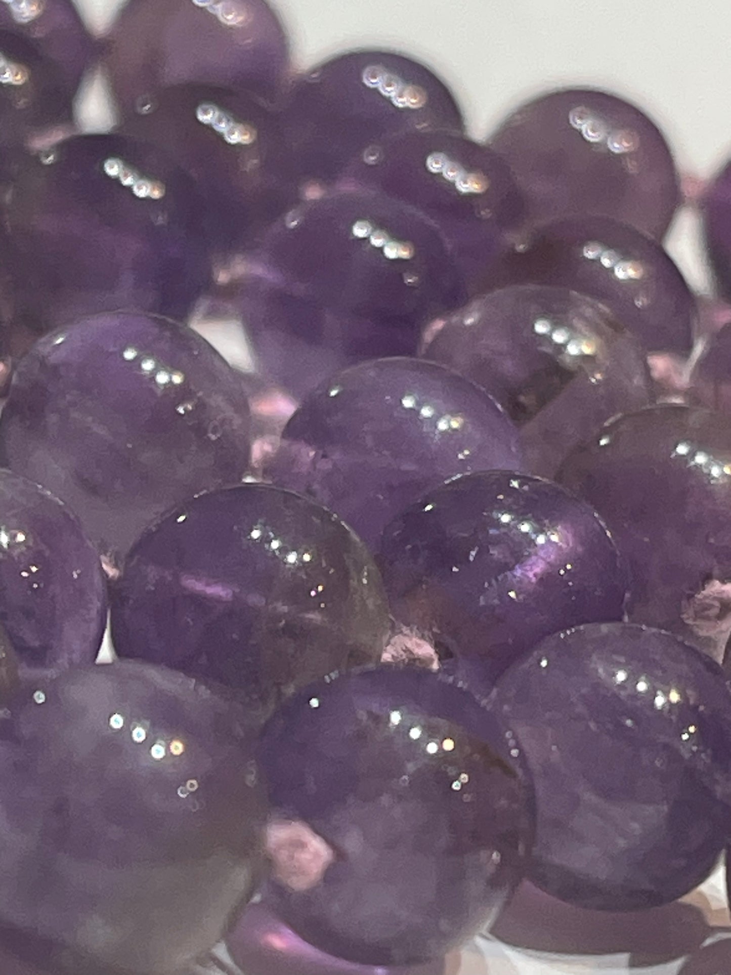 A vintage amethyst necklace