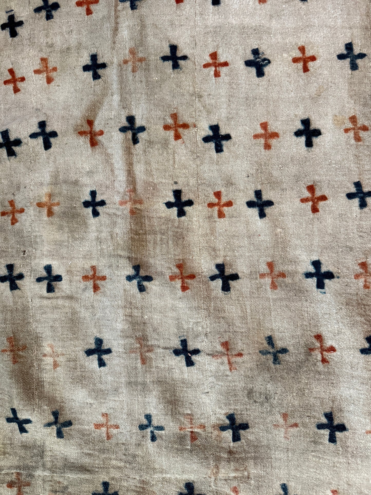 An antique Tibetan saddle blanket