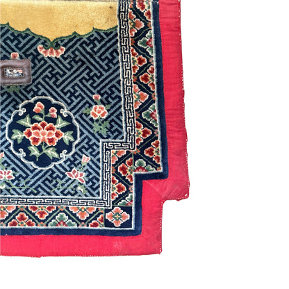 A mid 20th C.  Tibetan saddle rug