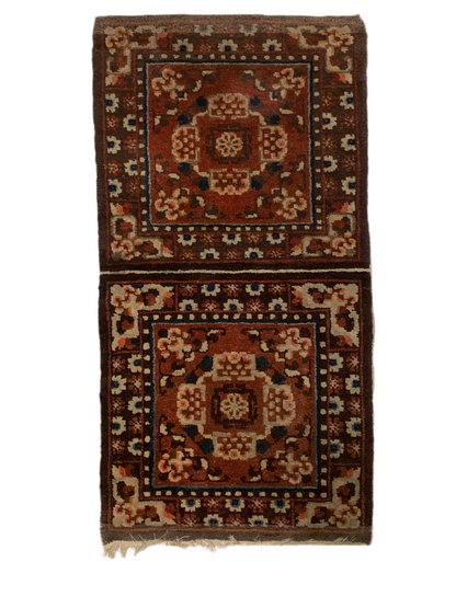 A Tibetan monastery meditation rug