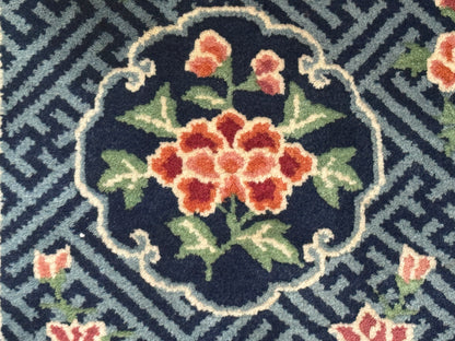A mid 20th C.  Tibetan saddle rug