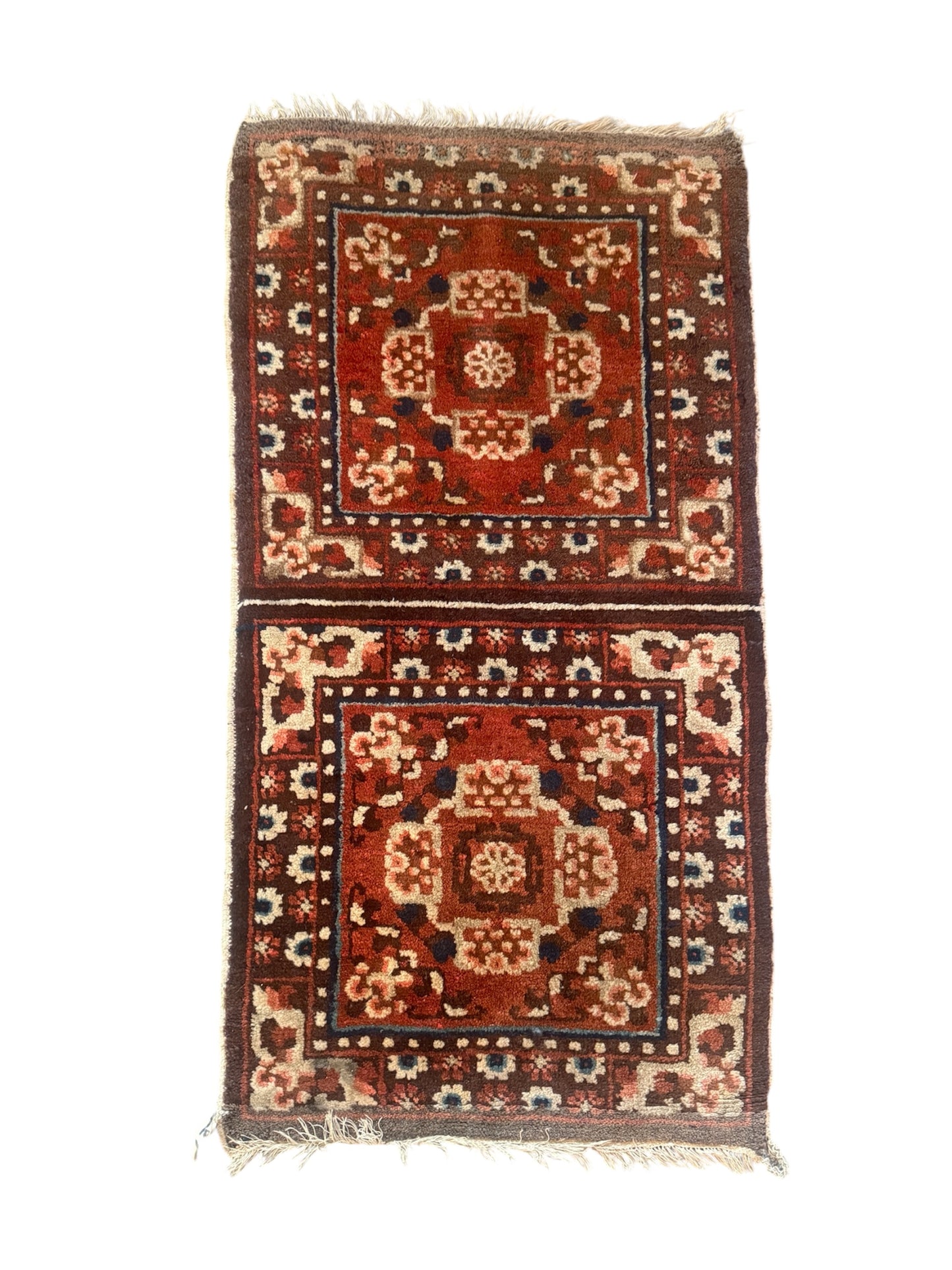 A Tibetan monastery meditation rug
