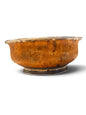 Antique Tibetan Burlwood Silver Mounted Offering Bowl Himalayan Cup