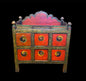 An antique Tibetan chest - apothecary