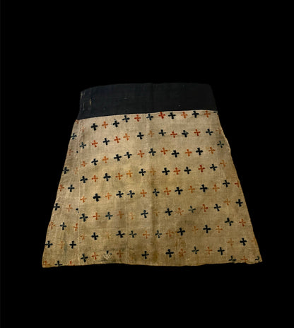 An antique Tibetan saddle blanket
