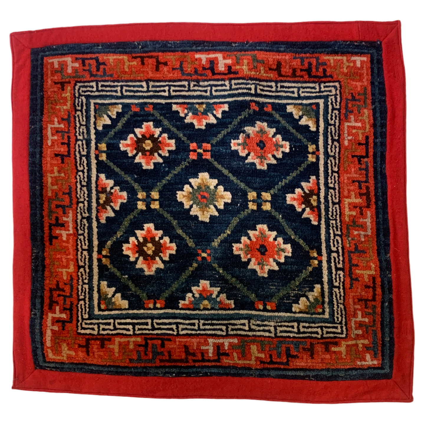 Tibetan seat cover/ rug