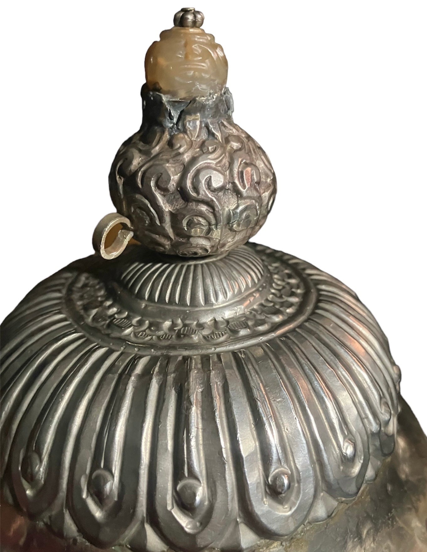 An antique Tibetan silver Teapot