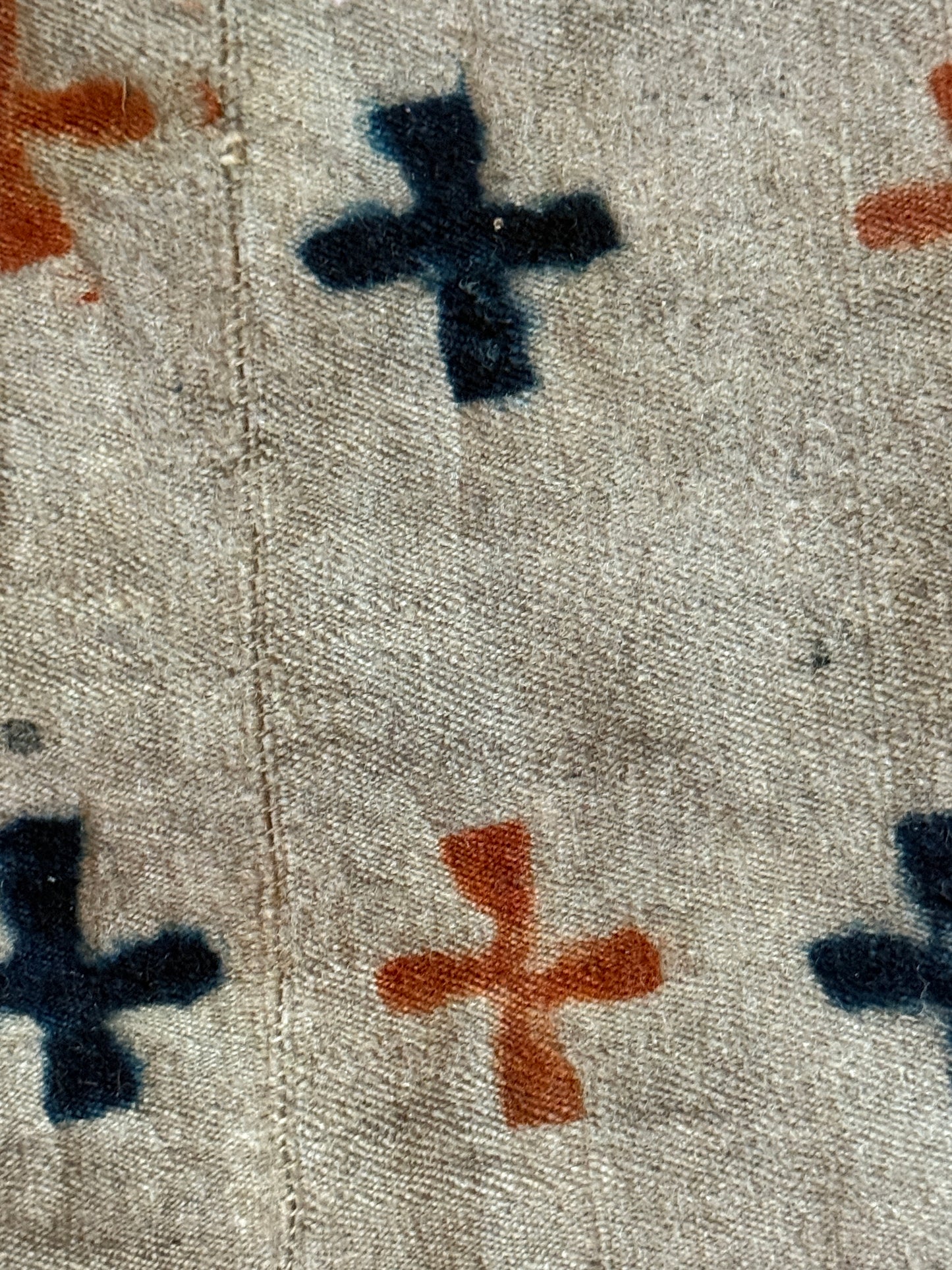 An antique Tibetan saddle blanket