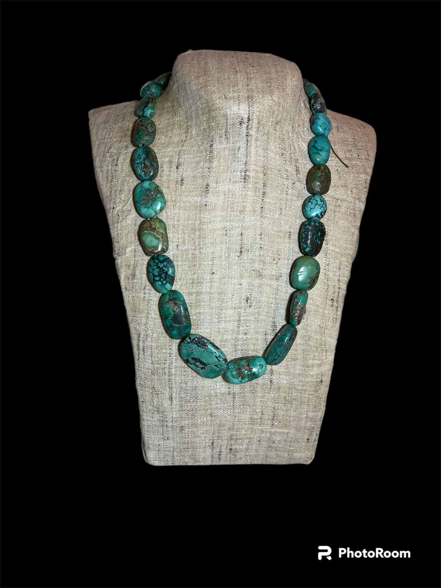 Necklaces with antique Tibetan / Ladakhi turquoise beads