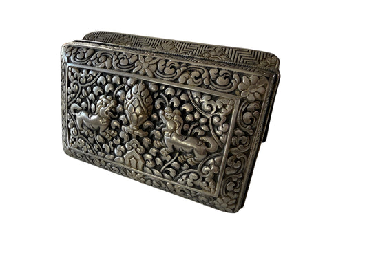 A Bhutanese betel nut box