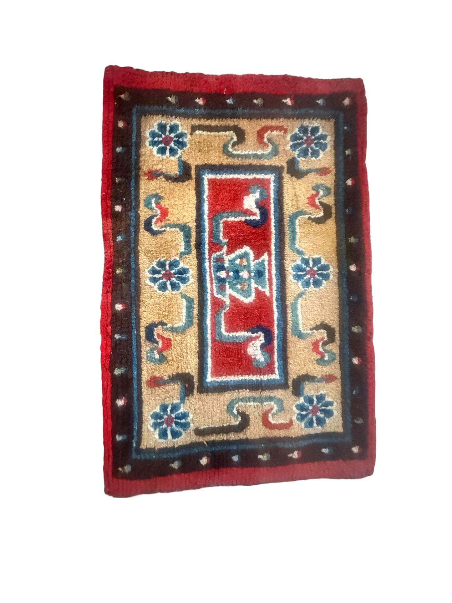 A set of three small place mat