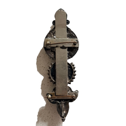 An antique modified ear pendant - Tibetan aykhor
