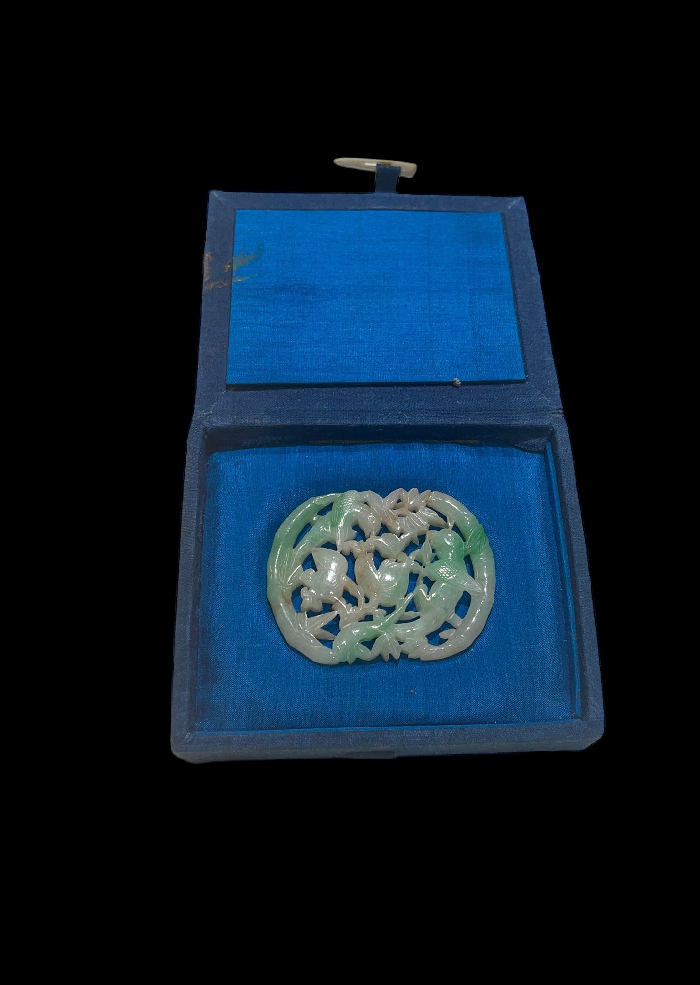 Antique jadeite plaque