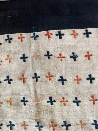 An antique Tibetan saddle blanket