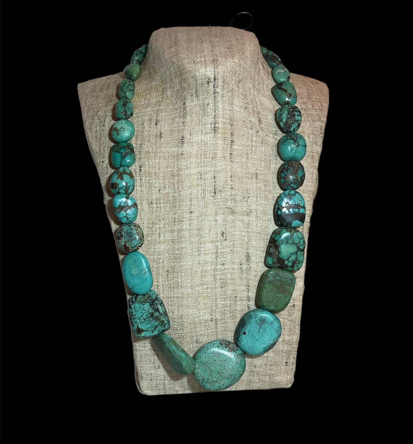 Necklaces with antique Tibetan / Ladakhi turquoise beads
