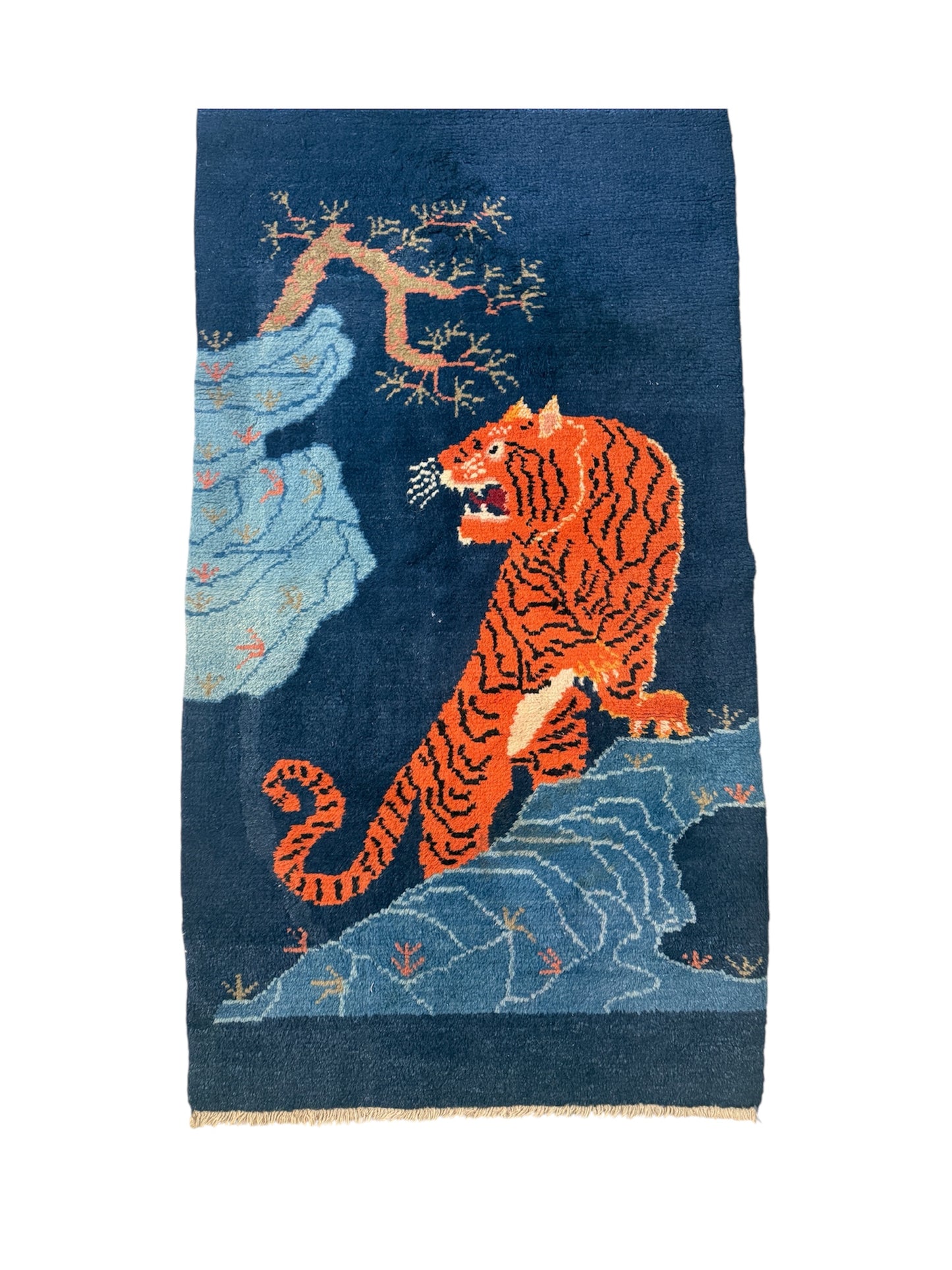 19th C./20th Century antique Tibetan khaden  rug