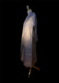 Antique see- through Chinese robe/ Dress made with antique Chinese silk gauze