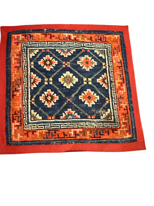Tibetan seat cover/ rug
