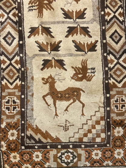 Vintage oriental rug