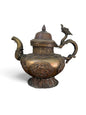 Large Antique Tibetan / Sino-Tibetan Bronze Dragon Ritual Ewer, 2146 Grams, As Found Condition