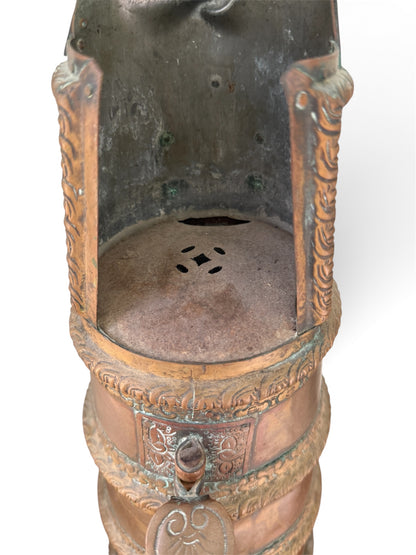 Antique Tibetan Copper Tea Warming Ewer