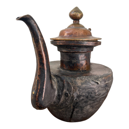 Antique Tibetan Copper Tea Ewer