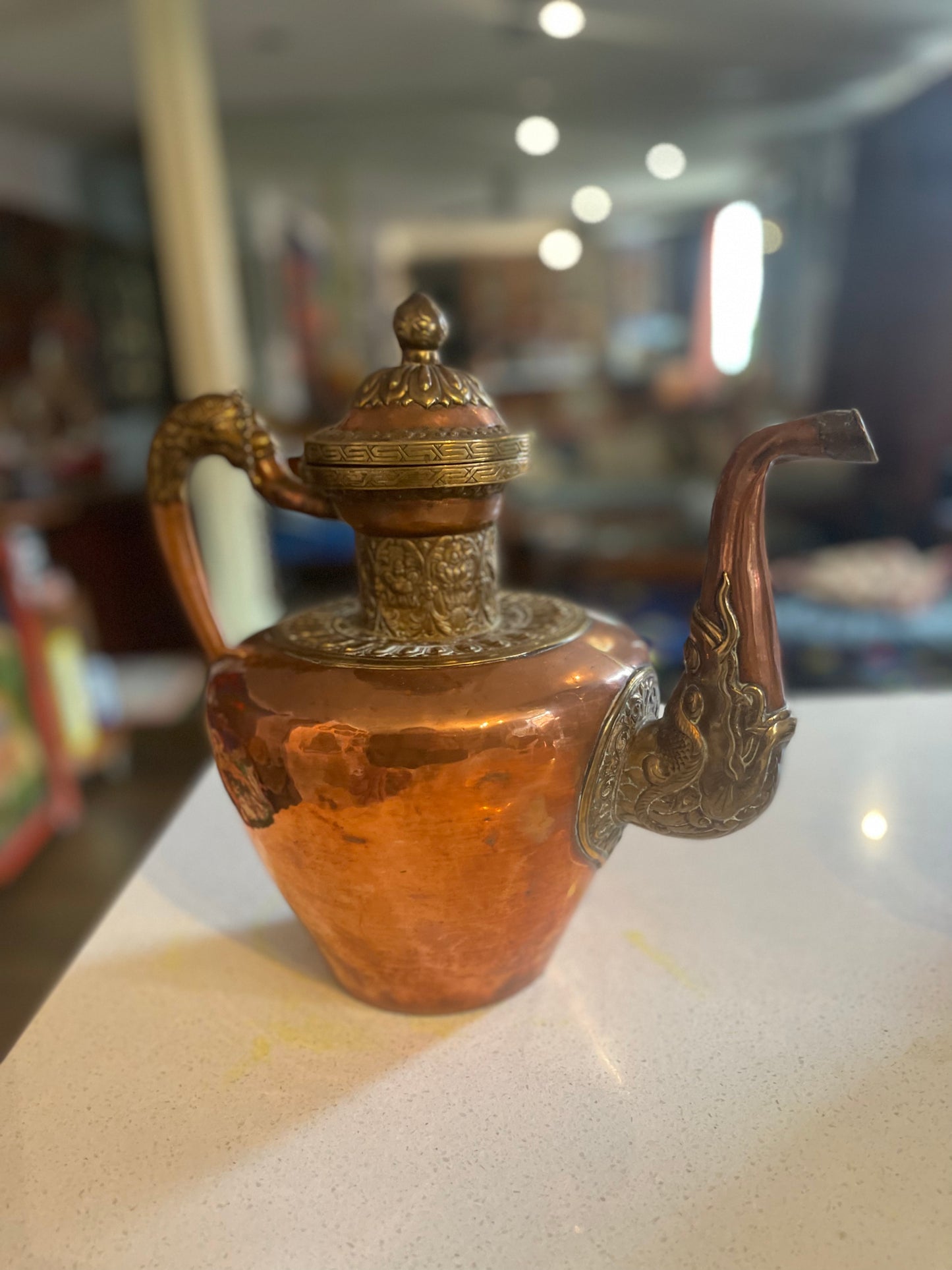 Antique Tibetan teapot