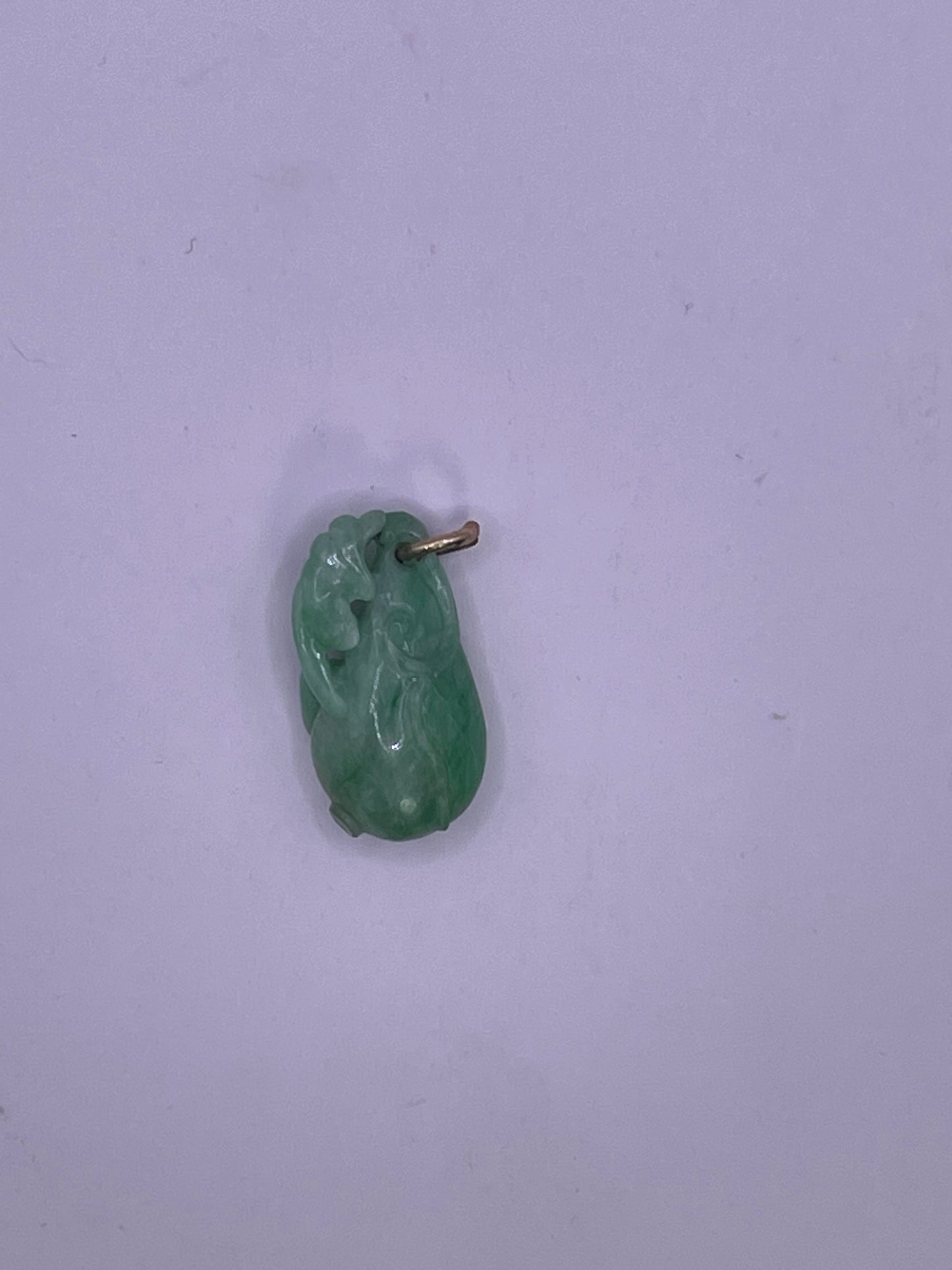 A jade plaque pendant