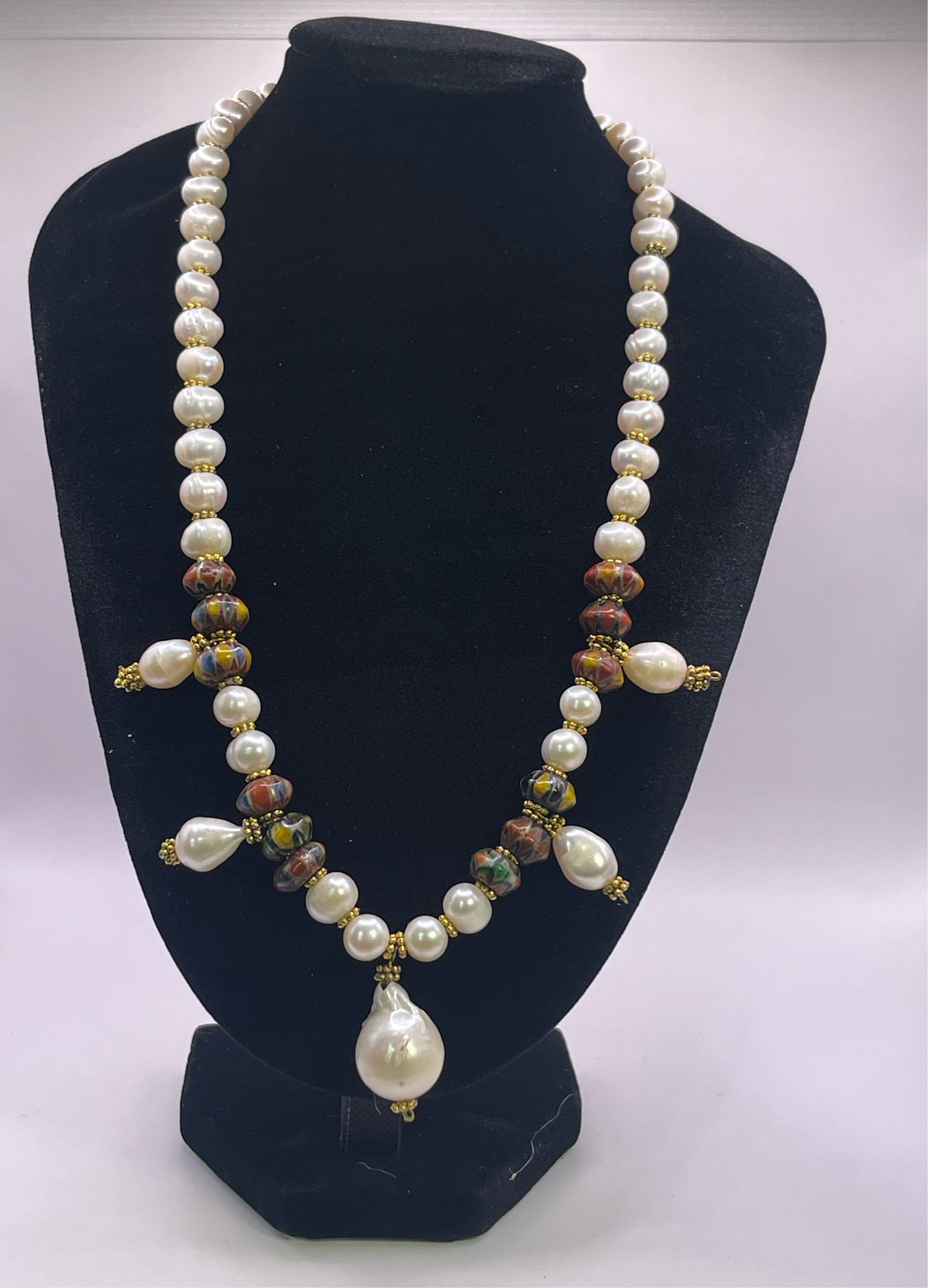 Fresh water pearls necklace