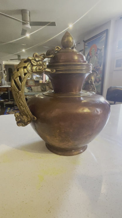 Antique Tibetan teapot