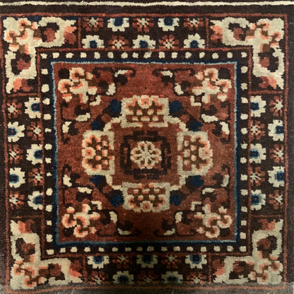 A Tibetan monastery meditation rug