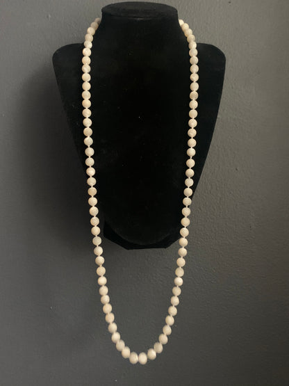 A mother of pearl necklace